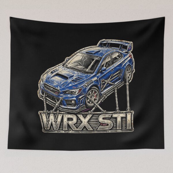 Item preview, Subaru WRX STI Design, Subaru WRX STI Artwork, JDM Rally Car, Subaru STI Performance Graphic, Impreza WRX STI, Japanese Rally Racing, AWD Performance Car, JDM Legend, Car Enthusiast Gift designed and sold by Typologystudios.