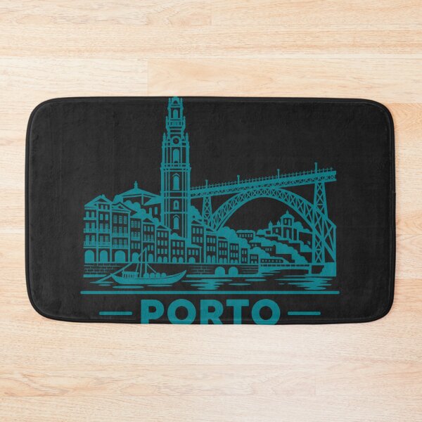 Item preview, Porto Portugal Line Art Skyline Poster designed and sold by CMYKStudio.