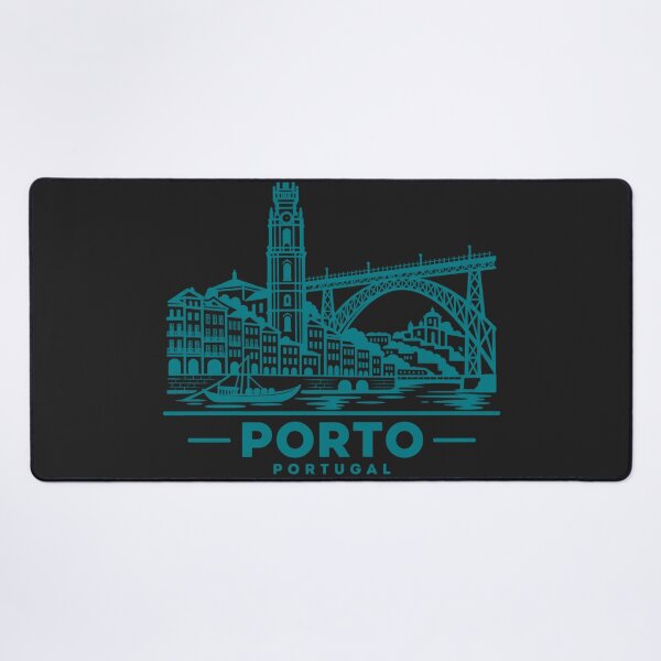 Item preview, Porto Portugal Line Art Skyline Poster designed and sold by CMYKStudio.