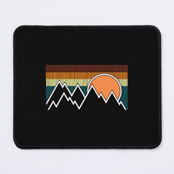 Item preview, 1....Retro Mountain Sunset Geometric Art designed and sold by andrasmar.