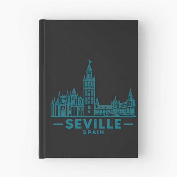 Item preview, Seville Spain Line Art Skyline Poster designed and sold by CMYKStudio.
