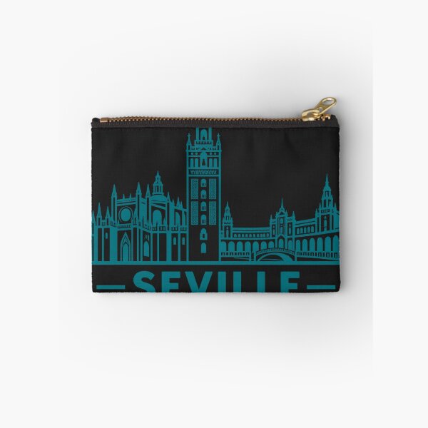 Item preview, Seville Spain Line Art Skyline Poster designed and sold by CMYKStudio.