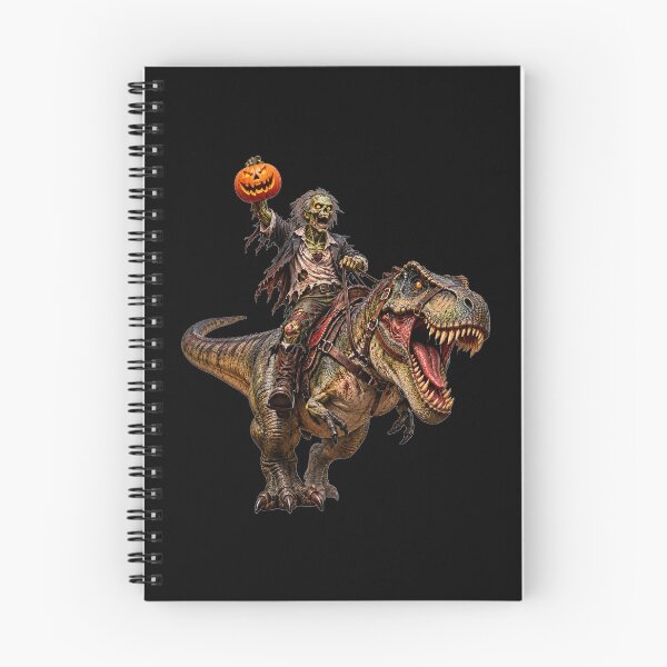 Item preview, Halloween Zombie Rides A T-Rex designed and sold by Ray's Photos & Art.