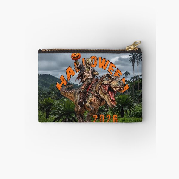 Item preview, Halloween Zombie Rides A T-Rex designed and sold by Ray's Photos & Art.