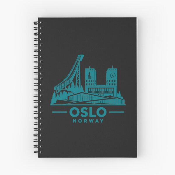 Item preview, Oslo Norway Line Art Skyline Poster designed and sold by CMYKStudio.
