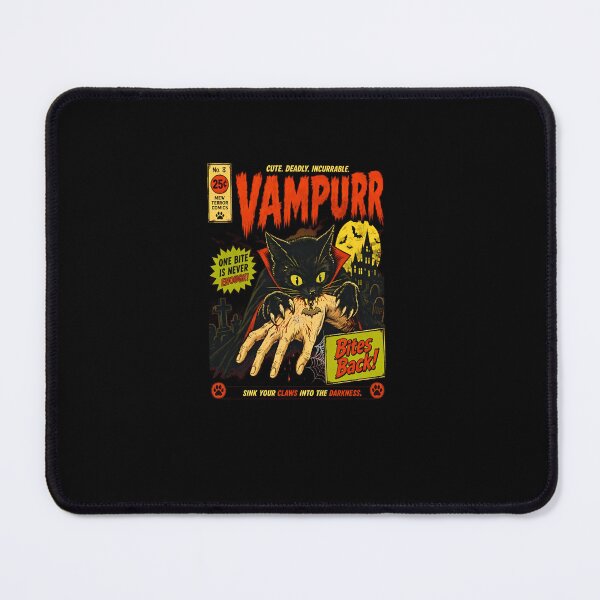 Item preview, Vampurr Black Cat Bite Hand Vintage Comic Art-3 designed and sold by SusanArlene.