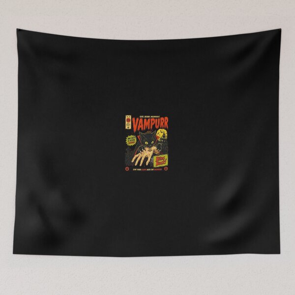 Item preview, Vampurr Black Cat Bite Hand Vintage Comic Art-3 designed and sold by SusanArlene.