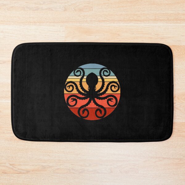 Item preview, Retro Octopus Snake Sunset Graphic designed and sold by lamercarv.