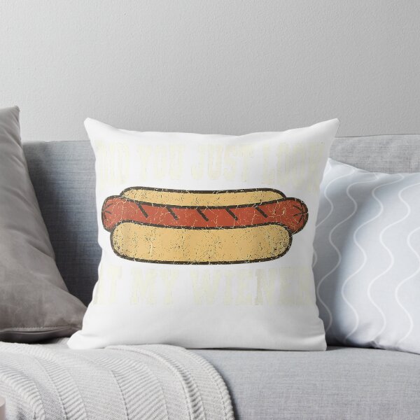 Item preview, Did You Just Look At My Wiener Funny Hotdog Food Humor T-Shirt designed and sold by Djtahar15.