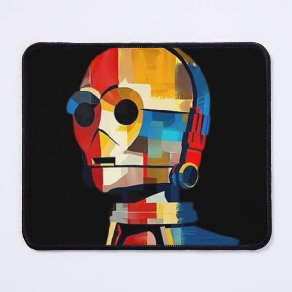 Item preview, Abstract geometric C-3PO Bauhaus design designed and sold by Raulovski.