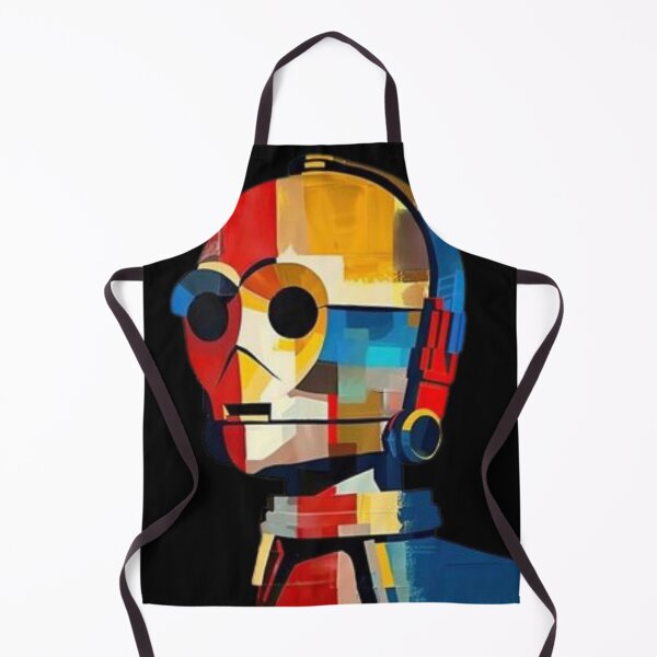 Item preview, Abstract geometric C-3PO Bauhaus design designed and sold by Raulovski.