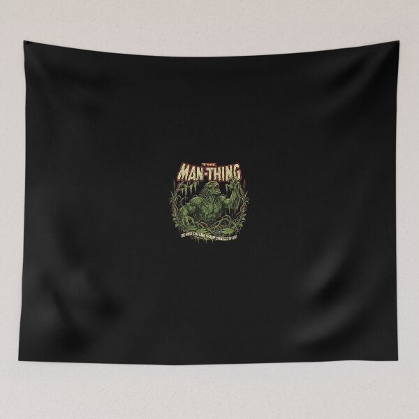 Item preview, The Man-Thing Vintage Swamp Creature Design-30 designed and sold by SusanArlene.