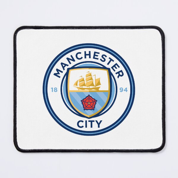 Item preview, Manchester City FC Crest Logo Premier League designed and sold by Andrea P Ritter.