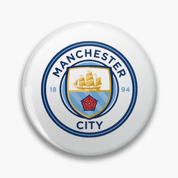 Item preview, Manchester City FC Crest Logo Premier League designed and sold by Andrea  P Ritter.