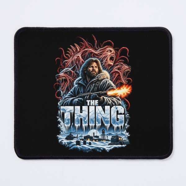 Item preview, The Thing – Frozen Flame Horror designed and sold by DopeyRobot.