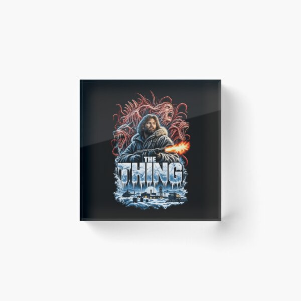 Item preview, The Thing – Frozen Flame Horror designed and sold by DopeyRobot.
