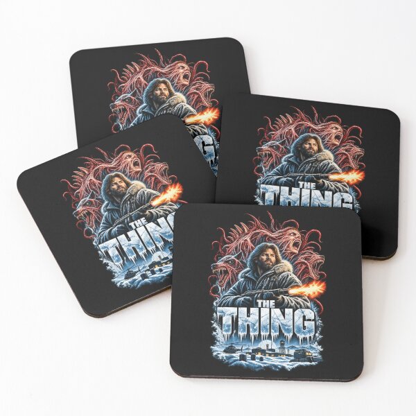 Item preview, The Thing – Frozen Flame Horror designed and sold by DopeyRobot.