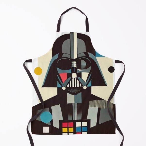 Item preview, Abstract geometric Darth Vader Bauhaus design designed and sold by Raulovski.