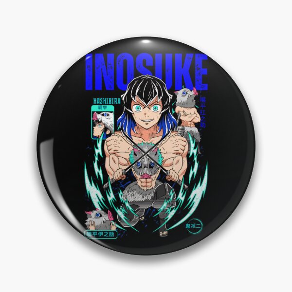 Item preview, Inosuke Hashibira – King of the Mountains designed and sold by ZORO MAZE.