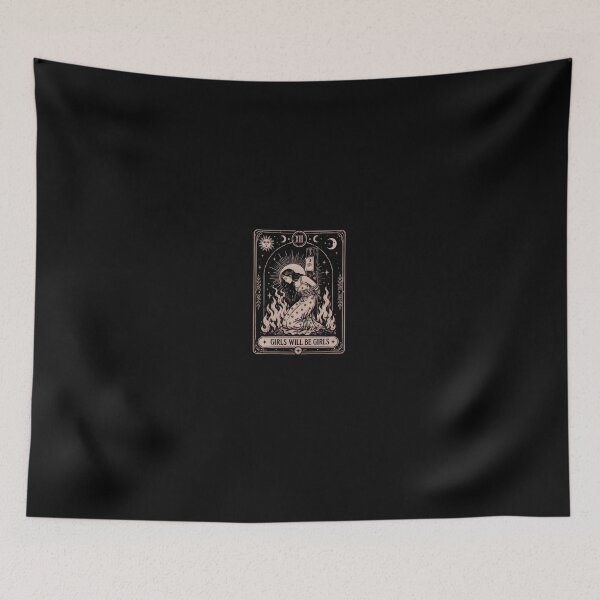 Item preview, Tarot Card XIII Girls Will Be Girls Dark Art-19 designed and sold by SusanArlene.