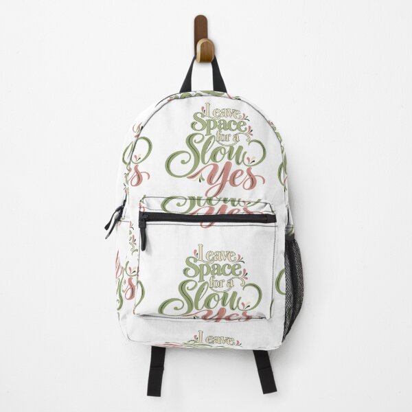 Item preview, Leave Space for a Slow Yes Decorative Lettering designed and sold by Bikivuno.