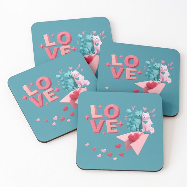 Item preview, Cats in Love: Love and Romance designed and sold by ArtMochis.