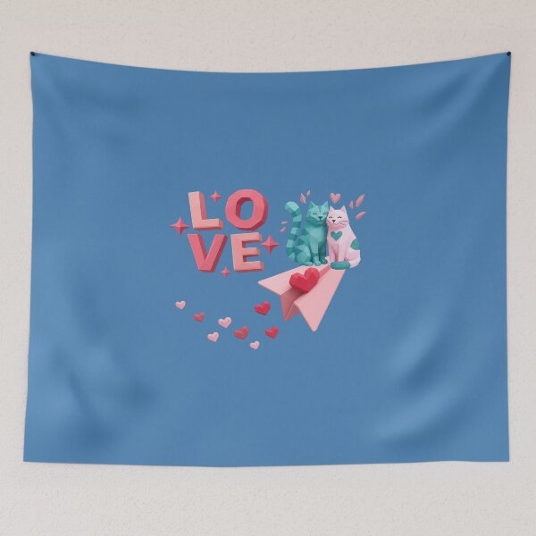 Item preview, Cats in Love: Love and Romance designed and sold by ArtMochis.