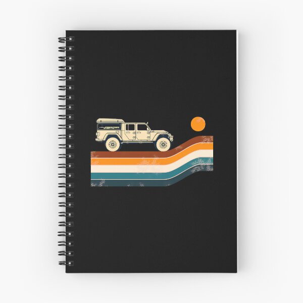 Item preview, Retro Overlander Jeep Gladiator Sunset Adventure designed and sold by wyrichbosle.