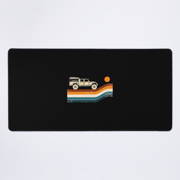 Item preview, Retro Overlander Jeep Gladiator Sunset Adventure designed and sold by wyrichbosle.