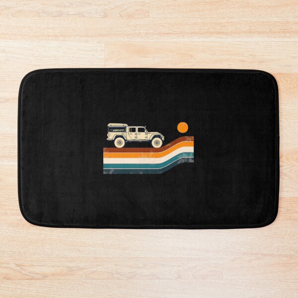 Item preview, Retro Overlander Jeep Gladiator Sunset Adventure designed and sold by wyrichbosle.