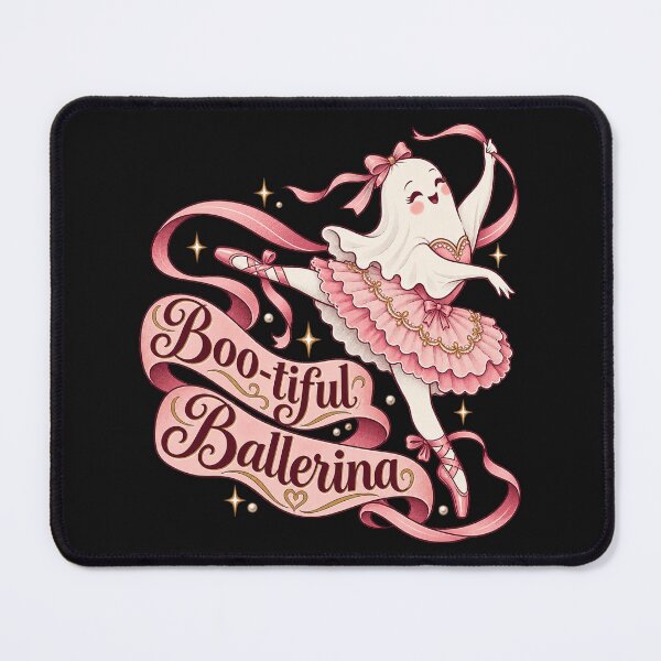 Item preview, Boo-tiful Ballerina ballerina Halloween designed and sold by JollyNib.