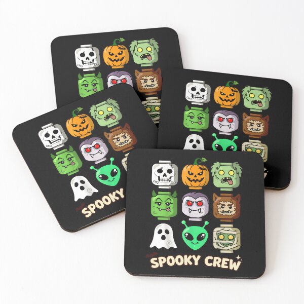 Item preview, Spooky Block Heads Collection Halloween Graphic-2 designed and sold by SusanArlene.