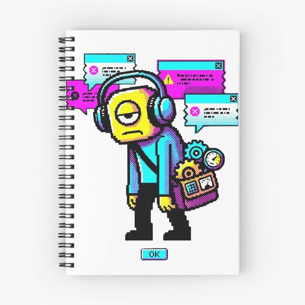 Item preview, Academic Cynical Emblem Y2K Retro Tech designed and sold by sbsteam2000.