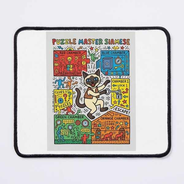 Item preview, Siamese Escape Room Master designed and sold by PictoVibe.
