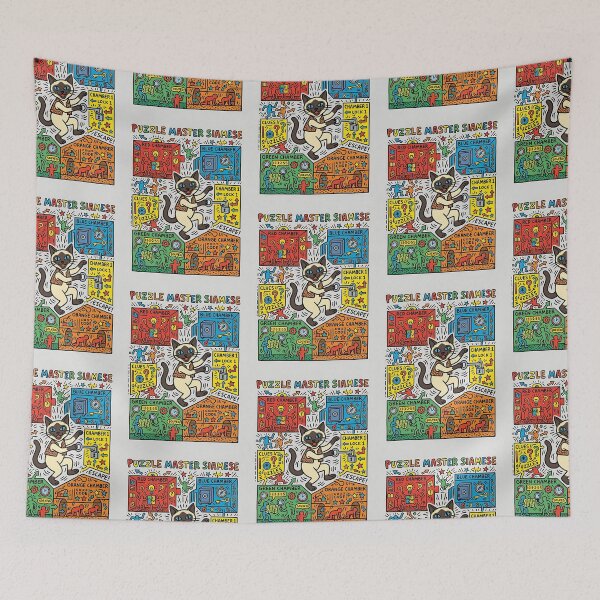 Item preview, Siamese Escape Room Master designed and sold by PictoVibe.