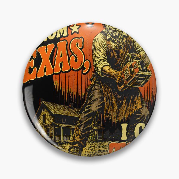 Item preview, Retro Chainsaw Texas Horror Graphic designed and sold by SusanArlene.