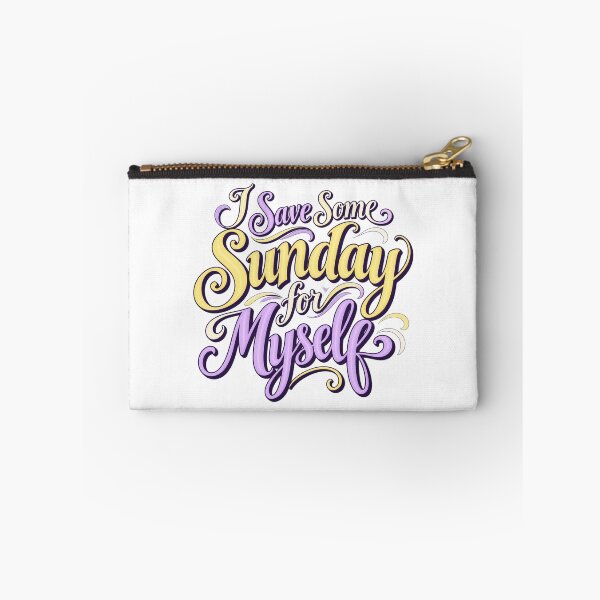 Item preview, I Save Some Sunday for Myself Script Lettering designed and sold by Bikivuno.