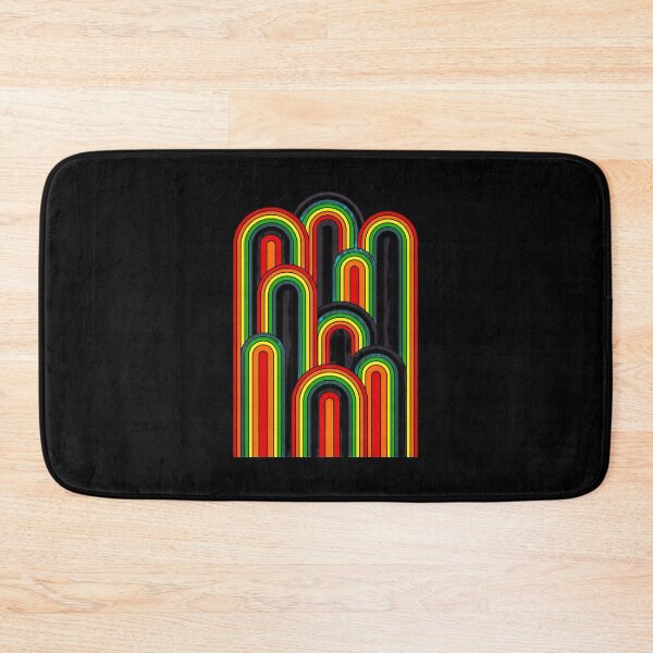 Item preview, Retro Rainbow Arches Abstract Art designed and sold by wyrichbosle.