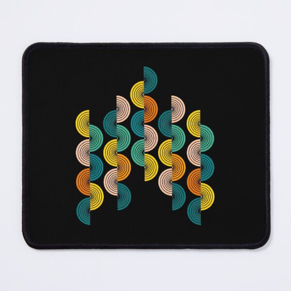 Item preview, Retro Semicircle Pattern designed and sold by lamercarv.