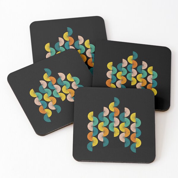 Item preview, Retro Semicircle Pattern designed and sold by lamercarv.