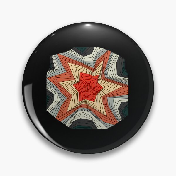 Item preview, Retro Starburst Geometric Pattern designed and sold by fetzrolfs.
