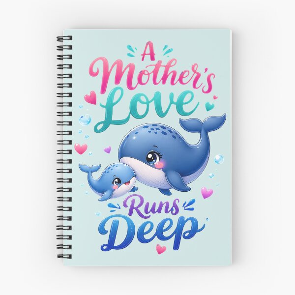 Item preview, A Mother's Love Runs Deep Whales designed and sold by Rosie's Wildflower Boutique.
