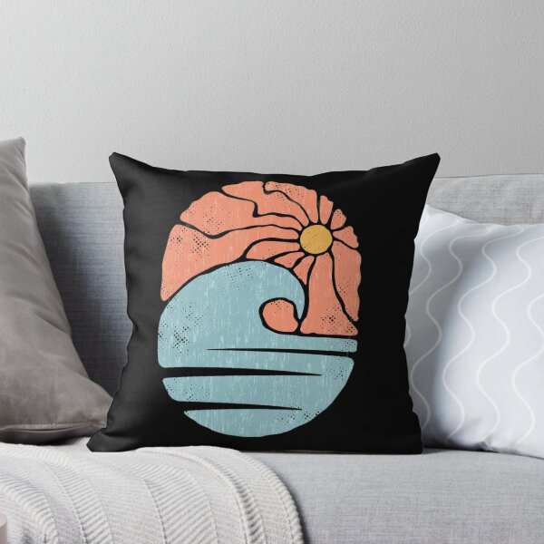 Item preview, Retro Sun Wave Ocean Oval Graphic designed and sold by lasopent.