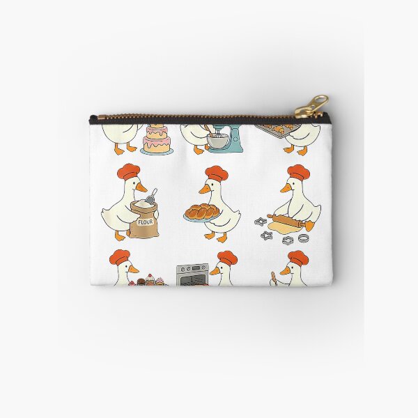 Item preview, Cute Goose Baking Funny Baker Goose Chef Pastry Baker Lover T-Shirt designed and sold by fine line.