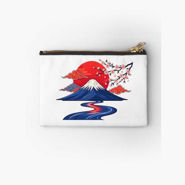 Item preview, Japanese Mount Fuji Cherry Blossom Sunset | Japan Nature Landscape designed and sold by MrDev.
