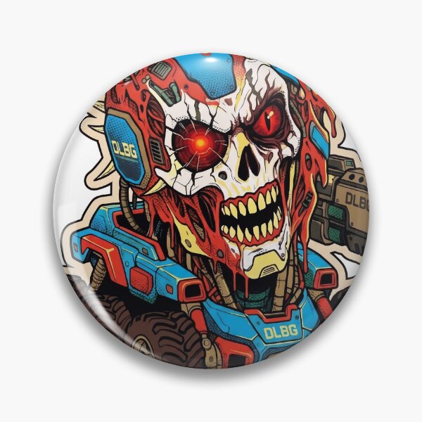 Item preview, Cyberpunk Syndicate - Gatling Rover Skull • Unit 12 Cyberpunk art by DLBG  designed and sold by DLBG-STORE.
