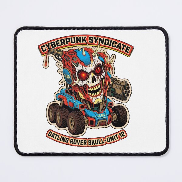 Item preview, Cyberpunk Syndicate - Gatling Rover Skull • Unit 12 Cyberpunk art by DLBG  designed and sold by DLBG-STORE.