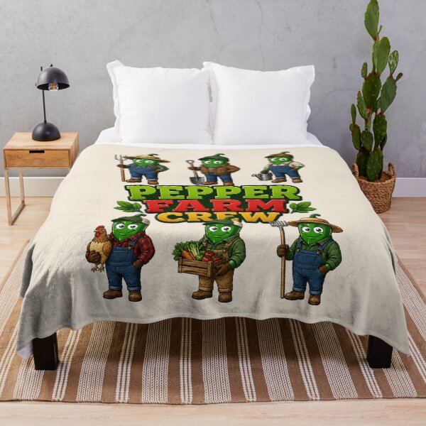 Item preview, Jalapeno Farm Crew Funny Vintage Gardening  designed and sold by Rosie's Wildflower Boutique.