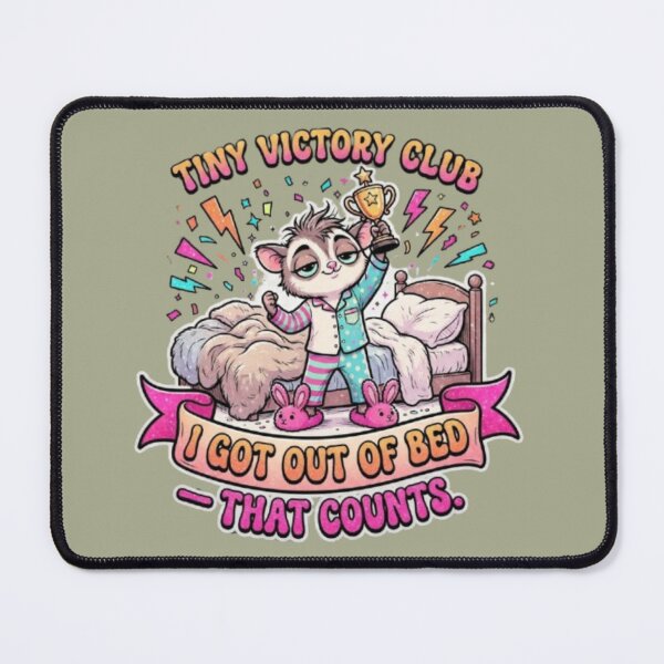 Item preview, I Got Out of Bed Victory – Tiny Victory Club designed and sold by QuirkandJoyCo.