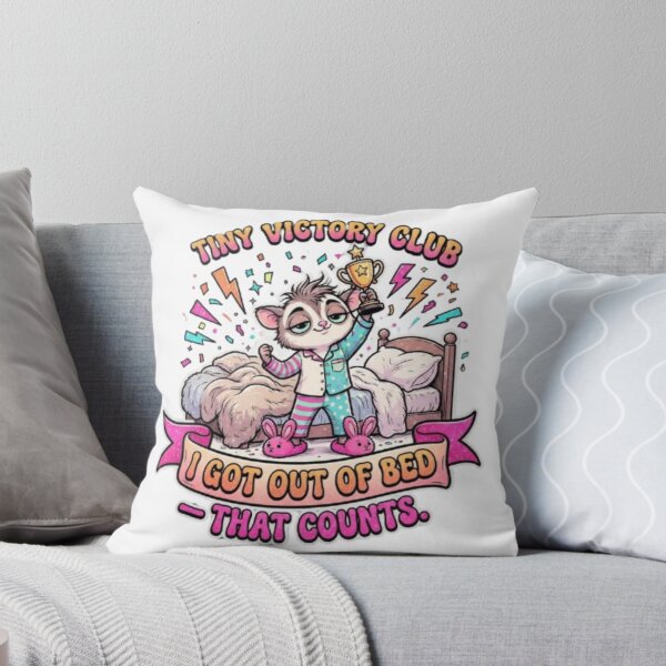Item preview, I Got Out of Bed Victory – Tiny Victory Club designed and sold by QuirkandJoyCo.
